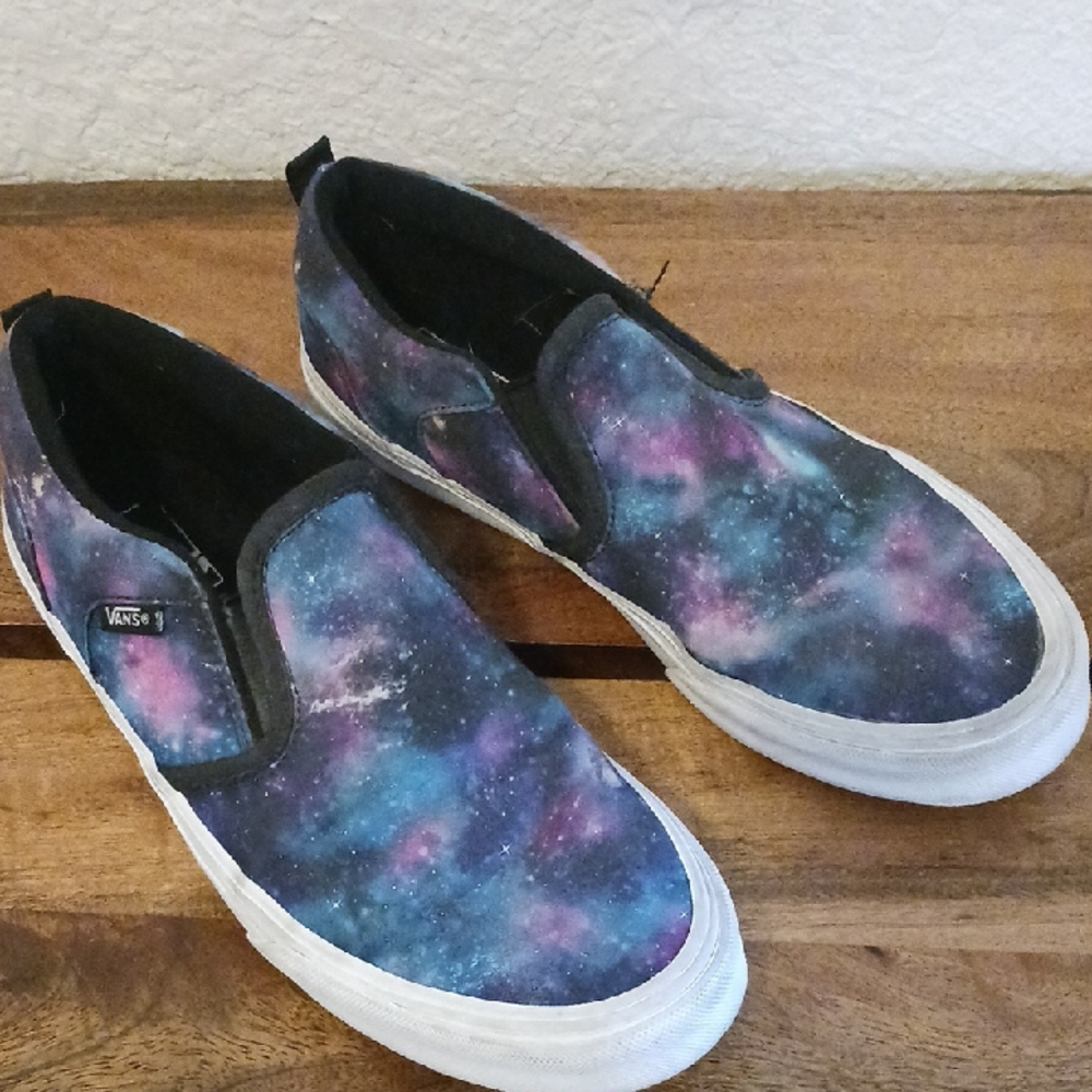 Vans Galaxy Slip-On Sneakers Size 6